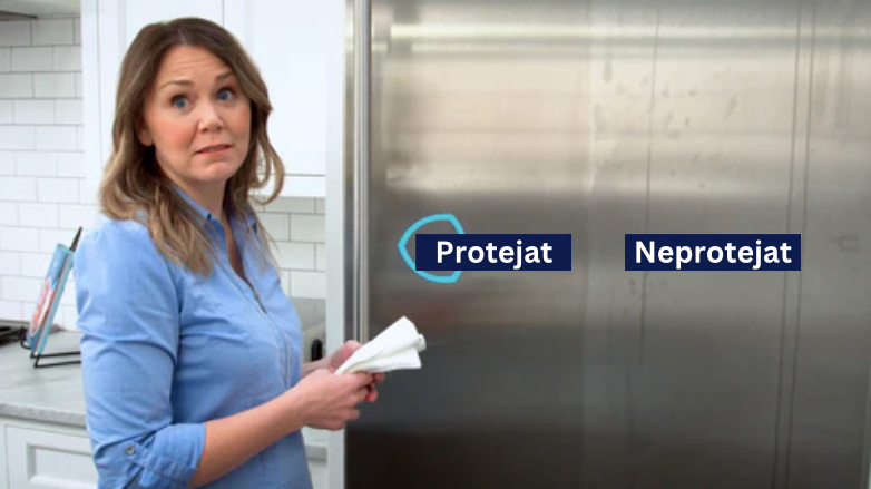 HydroProtect - un scut inovator ce ține departe murdăria!