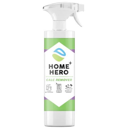 Home Hero Calc Remover – Elimină Instant Calcarul & Petele de Apă | Luciu Perfect pentru Baie & Bucătărie