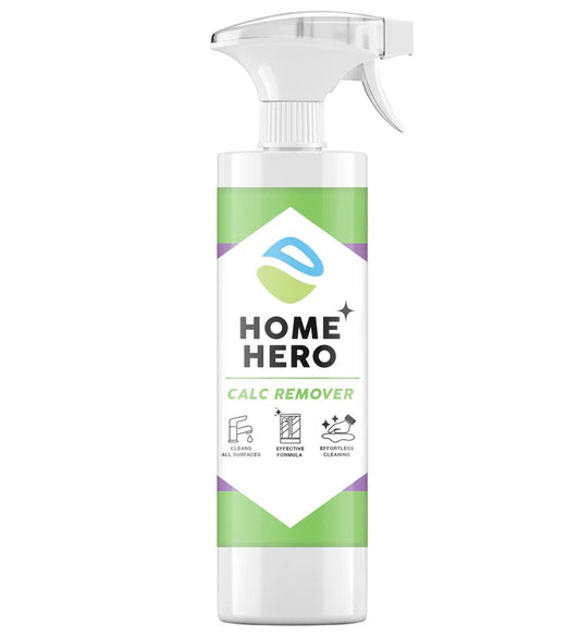 Home Hero Calc Remover – Elimină Instant Calcarul & Petele de Apă | Luciu Perfect pentru Baie & Bucătărie