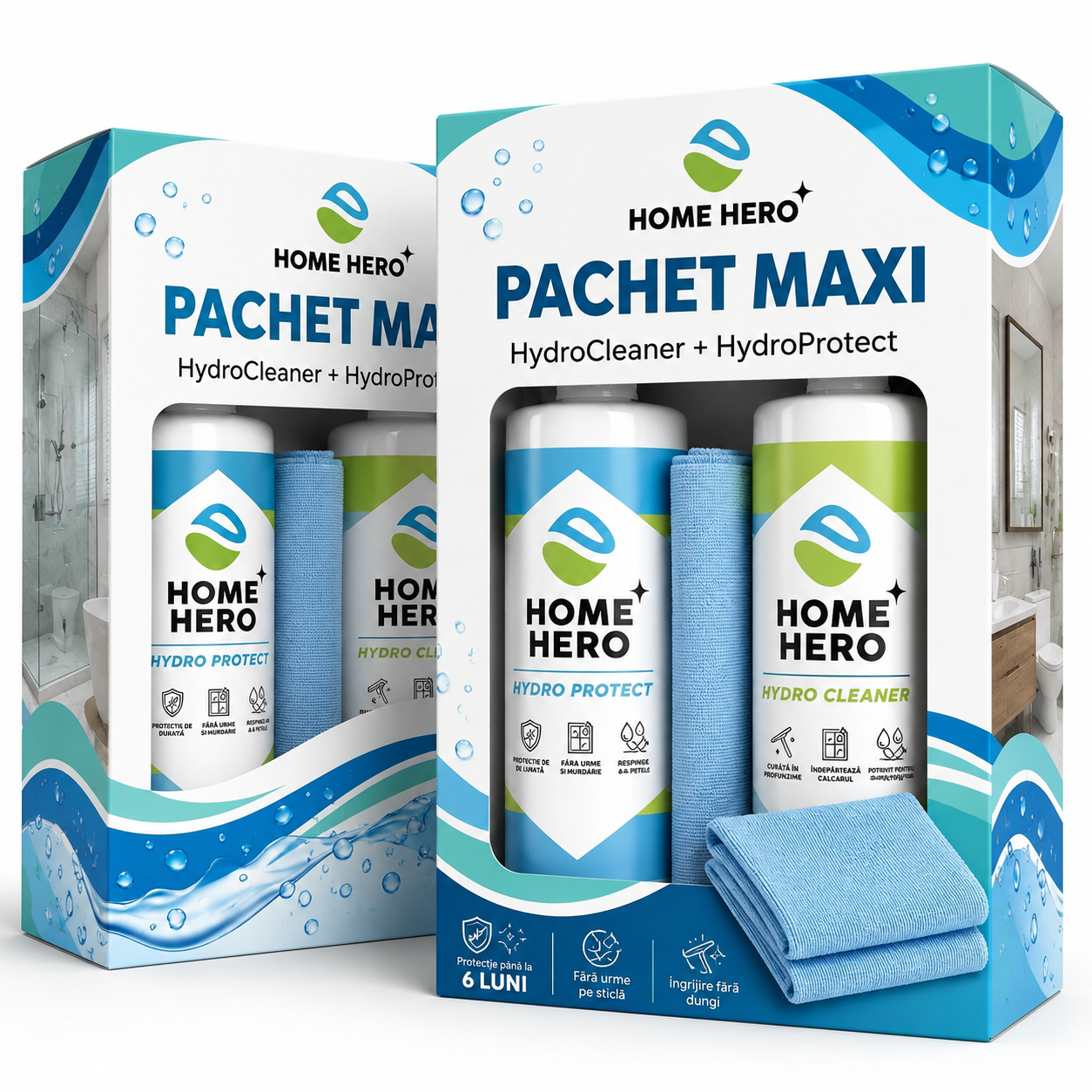 HydroProtect - un scut inovator ce ține departe murdăria!