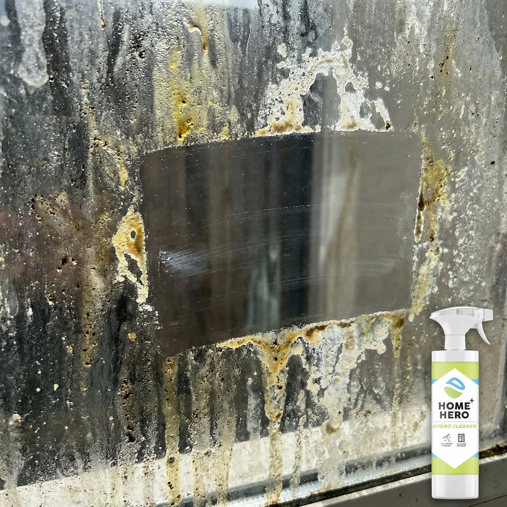 Hydro Cleaner – Curăță Instant Geamuri & Suprafețe din Sticlă