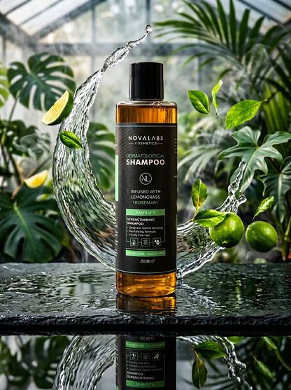 Sampon Pentru Par Organic Amplify Cu Lemongrass Si Rozmarin