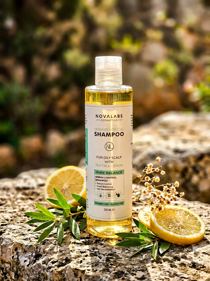Șampon organic PureBalance - Reglează Producția De Sebum