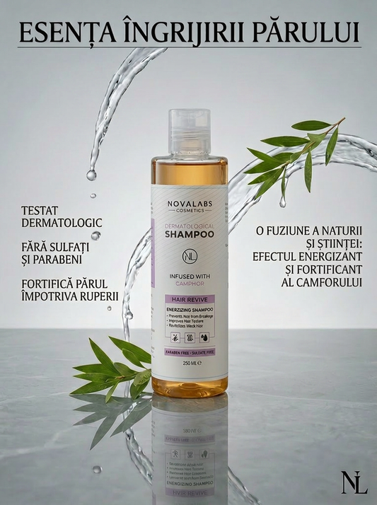 Sampon Energizant HairRevive cu Canphor