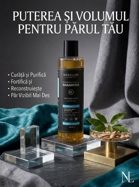 Șampon Organic Purify - Special creat pentru lupta împotriva căderii părului